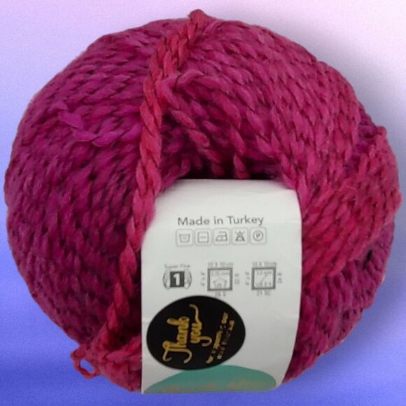 2-PK Universal Yarn Vibrance Color #01 Superwash Wool Nylon Polyester Blend 50g - Picture 5 of 6